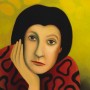 Etty Hillesum<br />olie/doek 70x50
